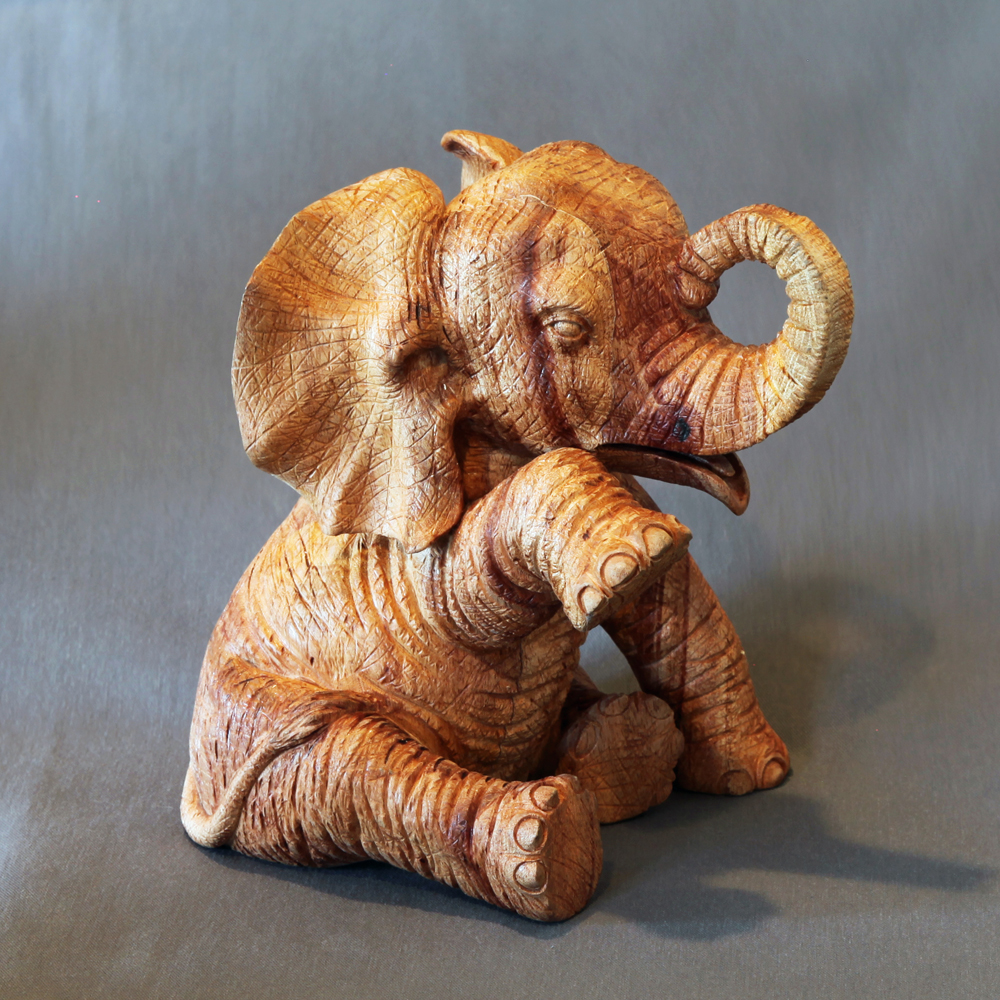 christmas elephant figurines